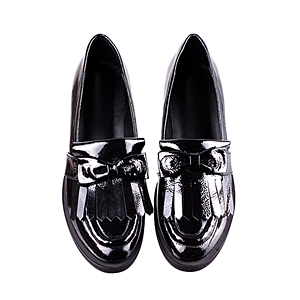 4123 cute ribbon loafer
