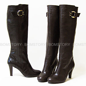 7508 Buckle point long boots